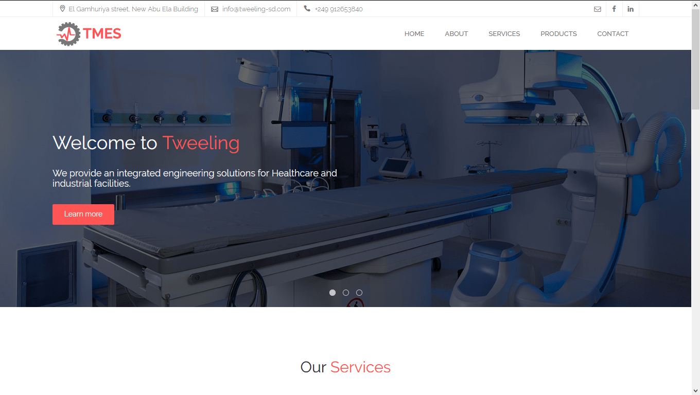 Tweeling for Medical & Engineering Services